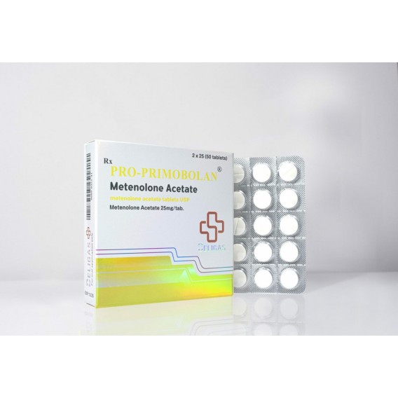 Beligas Pharma Pro-Primobolan 25mg x 50 tabs Beligas