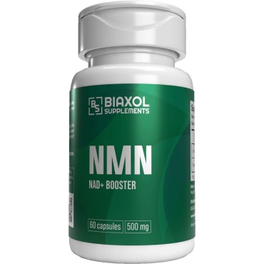 NMN & Resveratrol (NAD+ Booster) in Capsules Biaxol Supplements